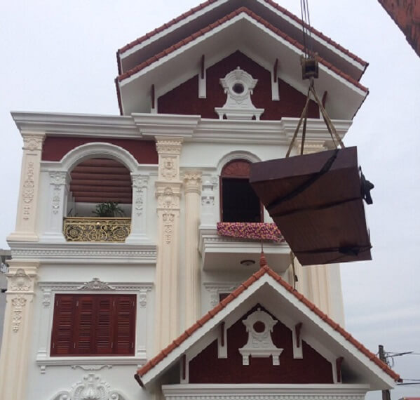 dịch vụ thuê xe cẩu cẩu đồ nội thất